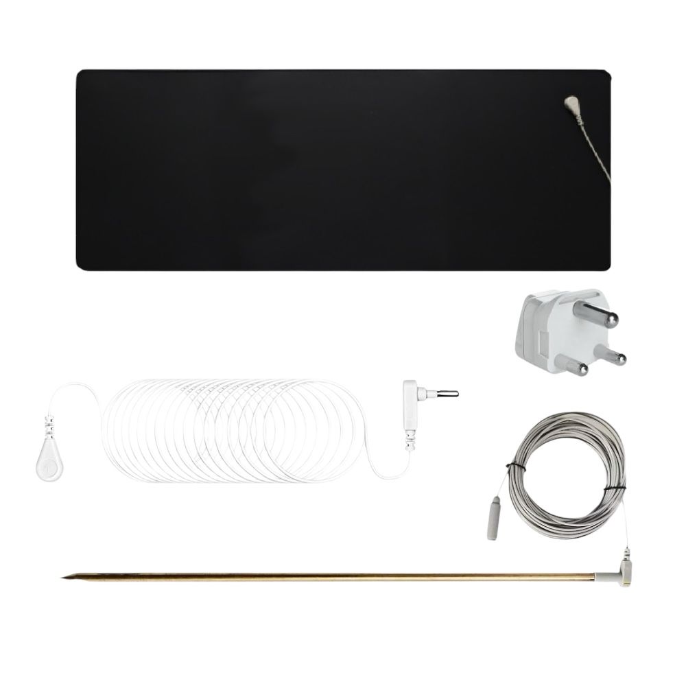 Grounding Mat & Earthing Rod kit - Custom SA adapter- Health and Wellness