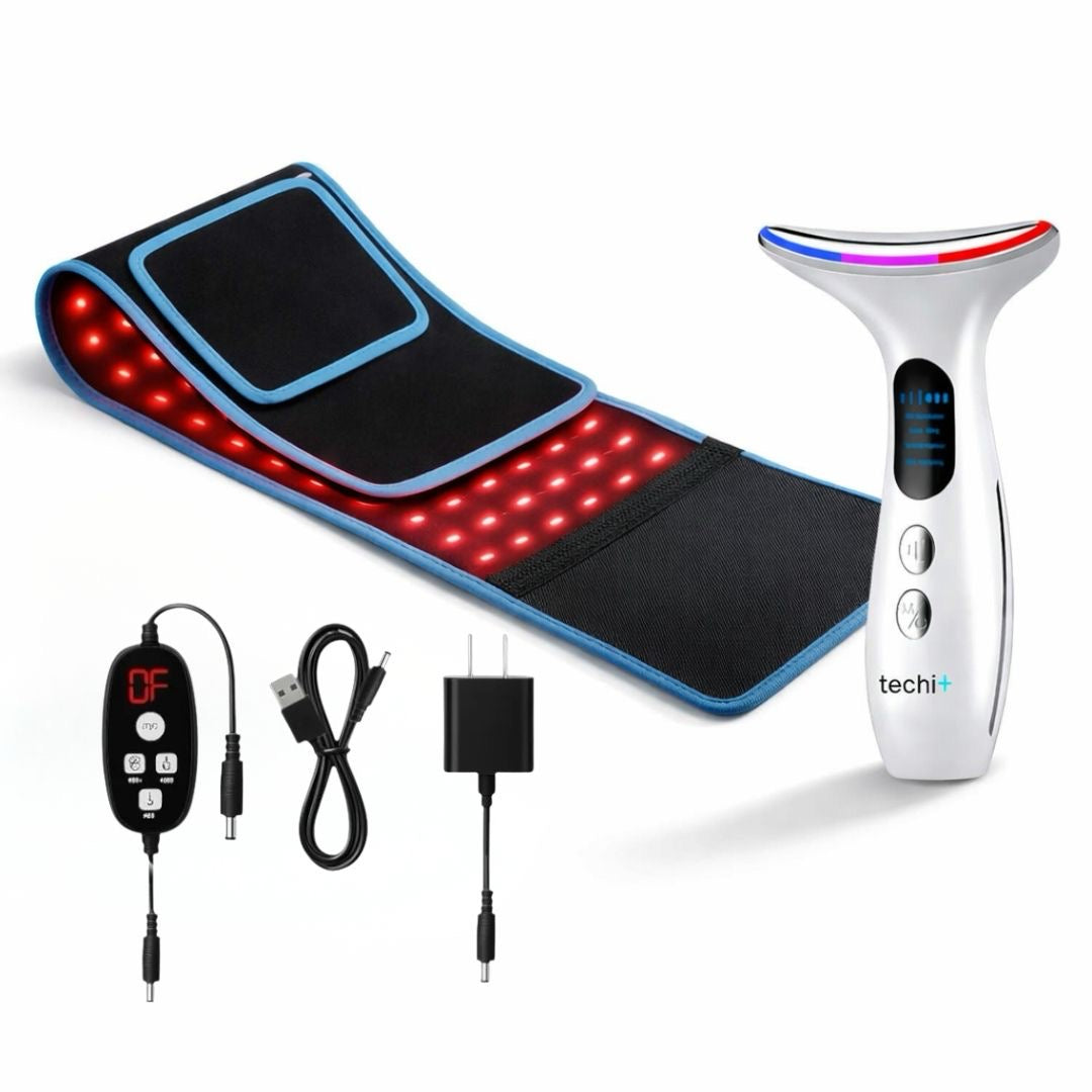 Red Light Therapy Belt and Wand Combo