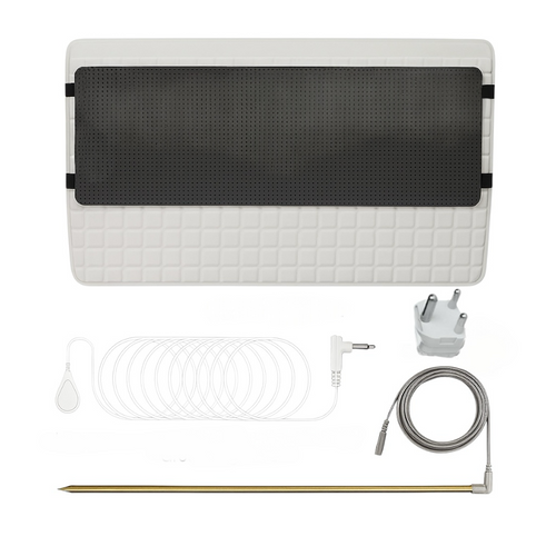 Grounding Bed Mat Cover & Earthing Rod Kit - SA adapter - Breathable - Sleeping