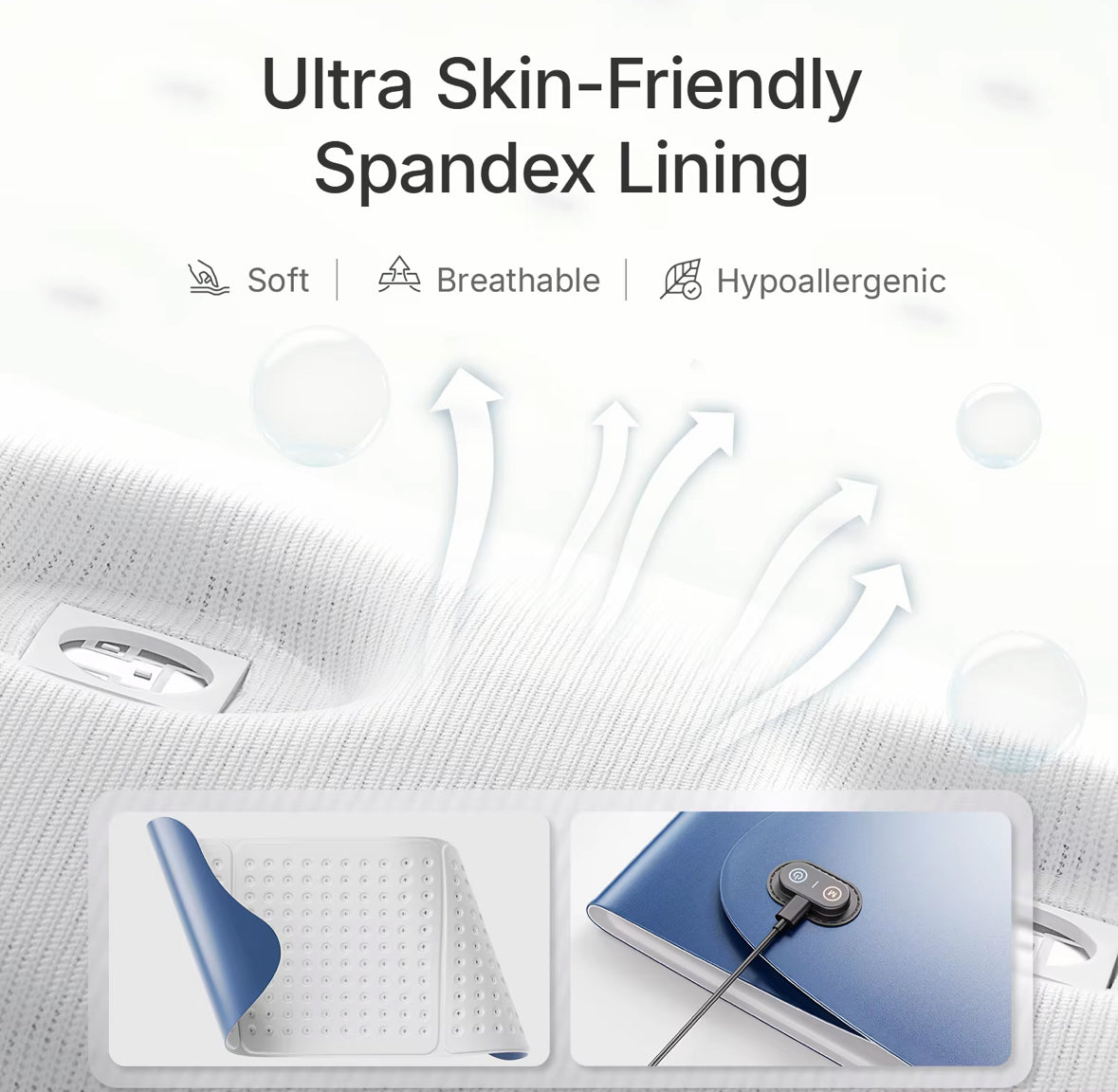 Large Red Light Therapy Mat Pro Dual Wavelengths 76.2 x 30.5 cm - Flexible panel