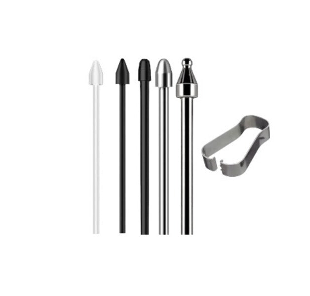 Metal & Plastic S Pen Nibs Set for Samsung Galaxy Tabs (6-Pack)