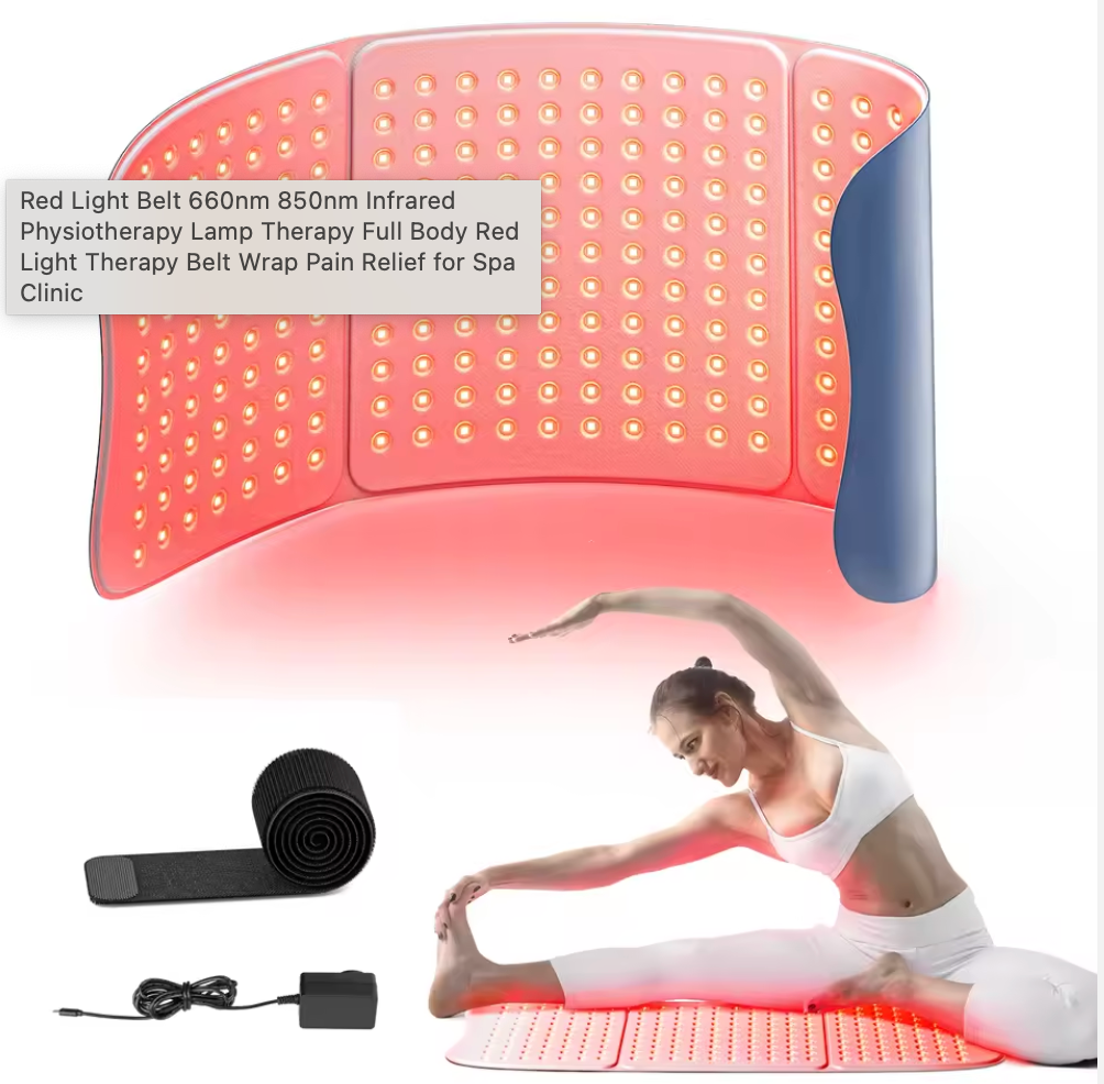 Large Red Light Therapy Mat Pro Dual Wavelengths 76.2 x 30.5 cm - Flexible panel