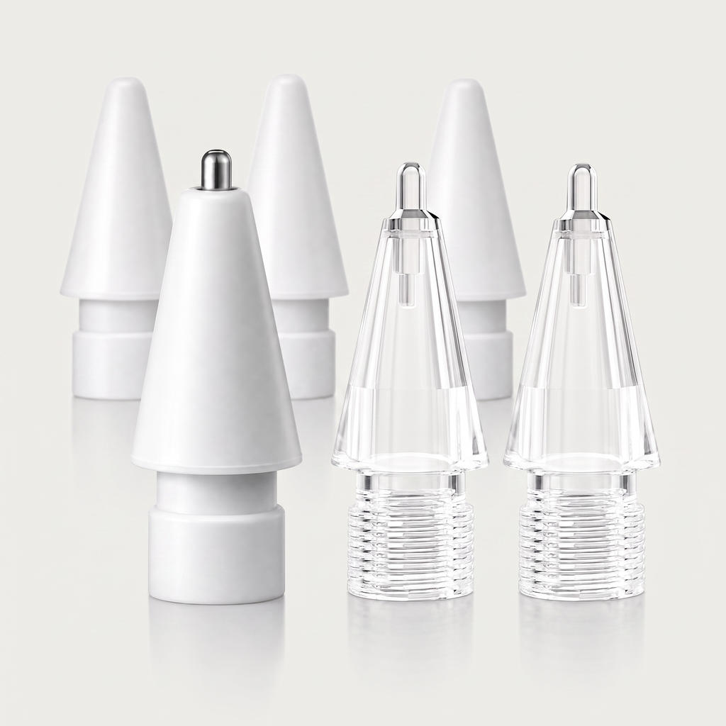 Replacement Nibs – Fine Point Metal Tips – Variety 6 Pack for Apple Pencil