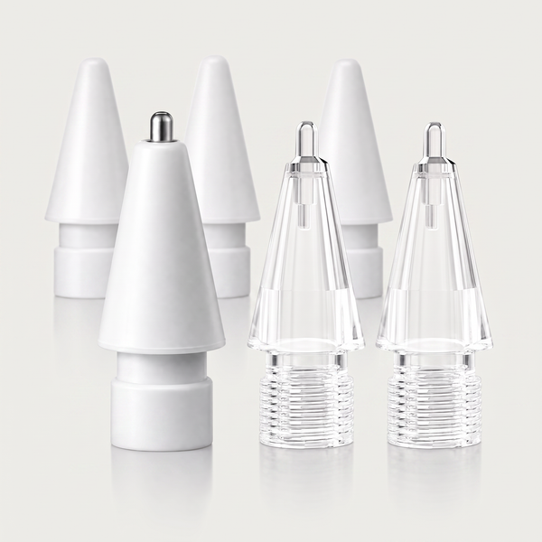 Replacement Nibs – Fine Point Metal Tips – Variety 6 Pack for Apple Pencil
