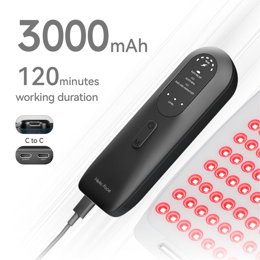 Red Light Therapy Mat Pro with Battery Controller Dual Wavelengths