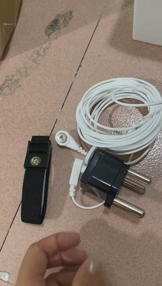 Grounding Wrist Band with SA Plug - Black