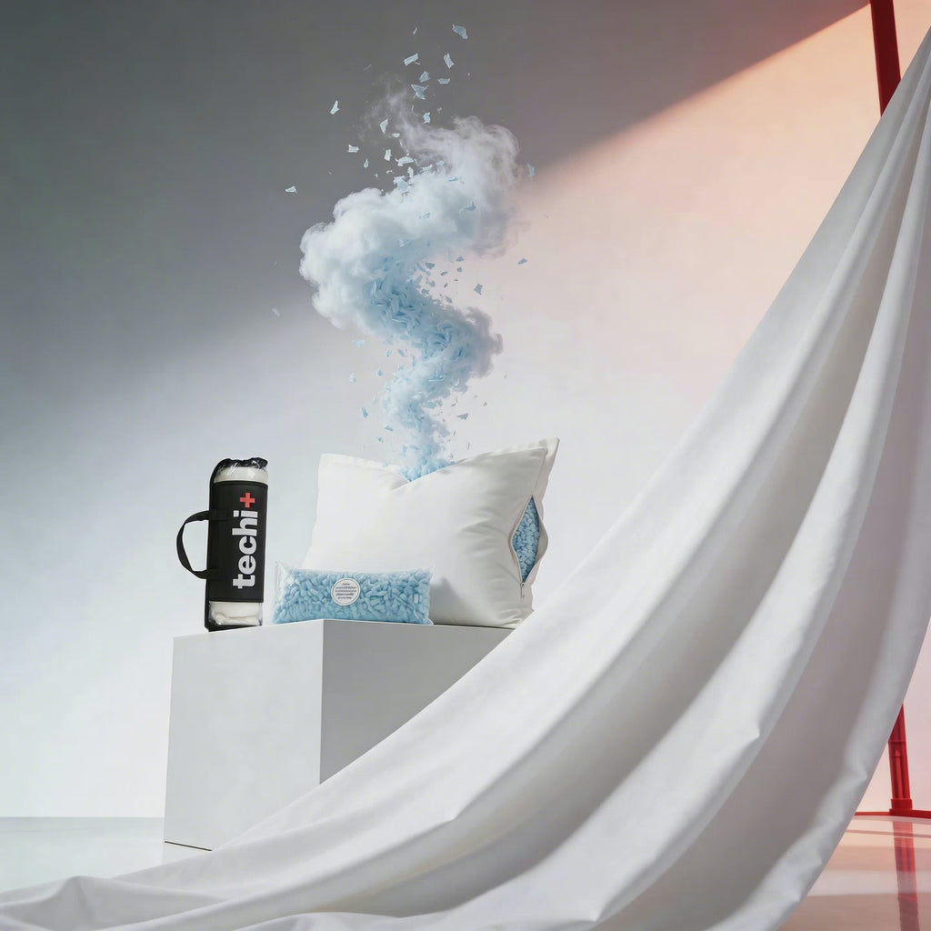 Hotel Collection - Heavyweight Shredded Memory Foam Pillow, Percale Cotton - 200TC